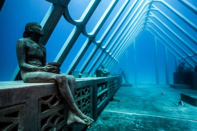 Coral Greenhouse & Ocean Sentinels / MOUA / Museum of Underwater Art