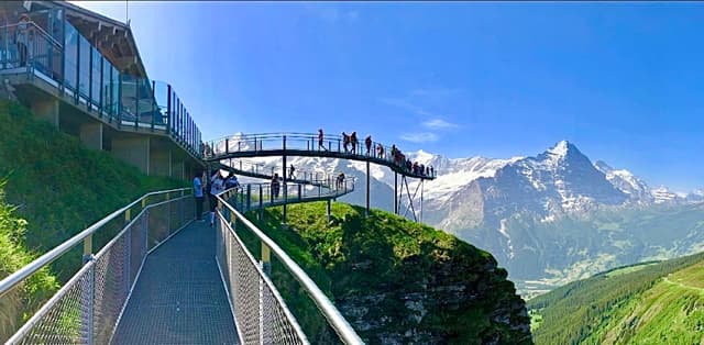 First Mountain cliff walk