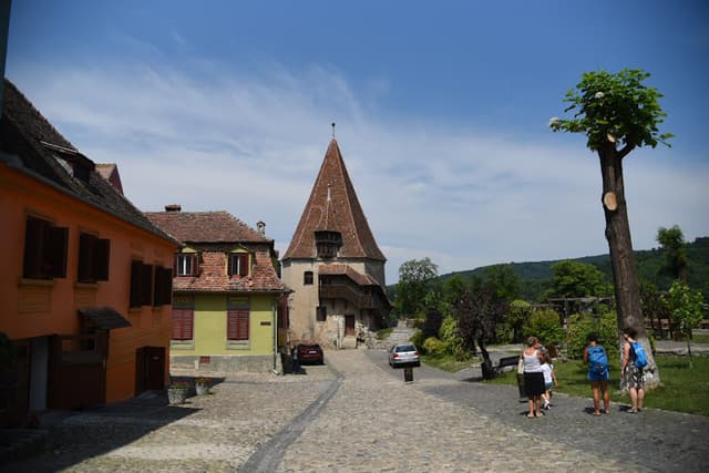 The Covered Stairway