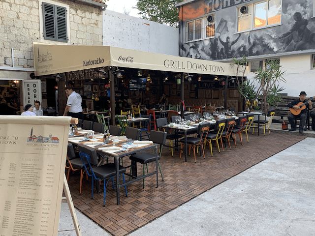 Downtown Grill Split steak & seafood