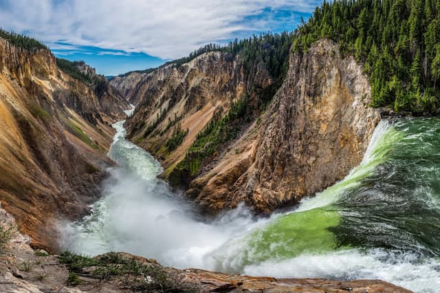 Brink Of The Upper Falls