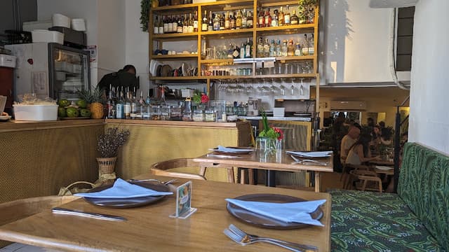 Restaurante Sambal, bistro caribeño