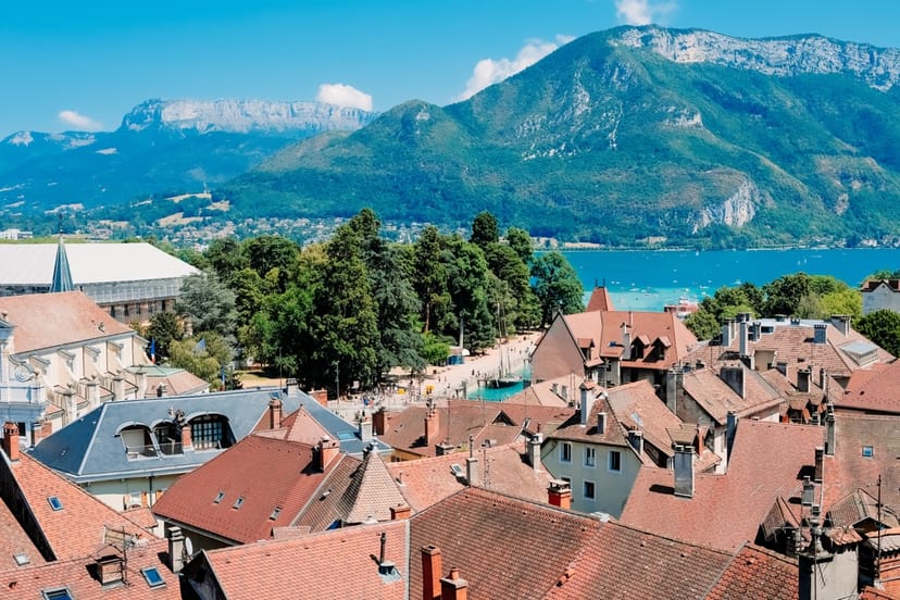 Scenic view of Annecy, France