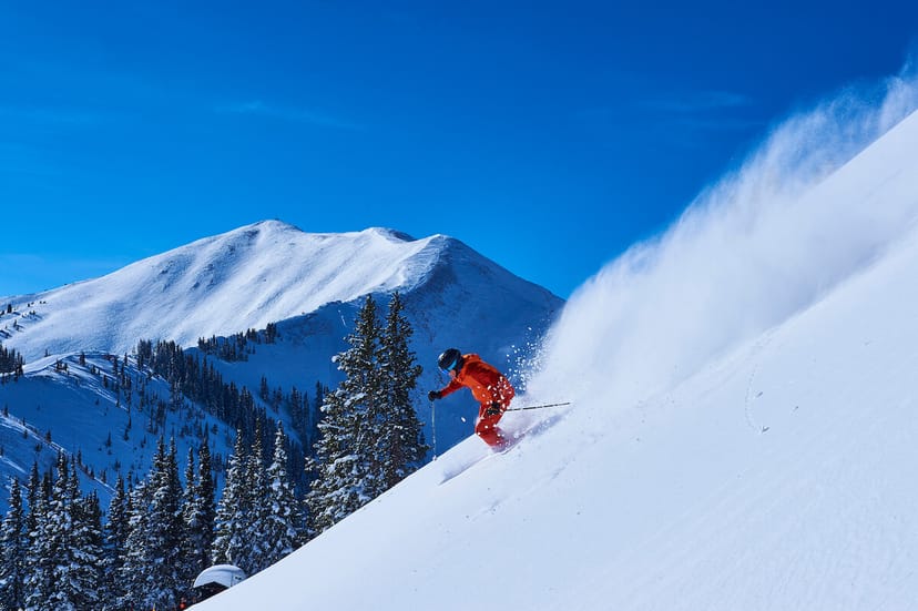 Scenic view of Aspen, Colorado