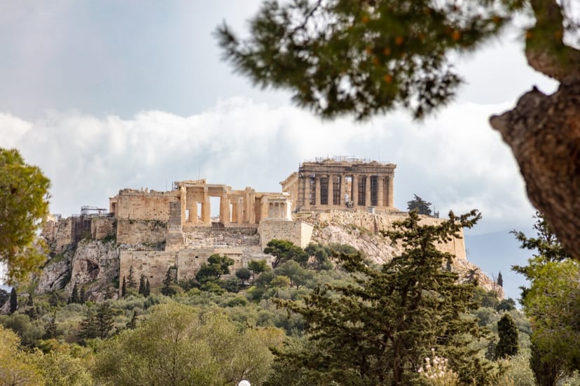 Scenic view of Athens, Greece