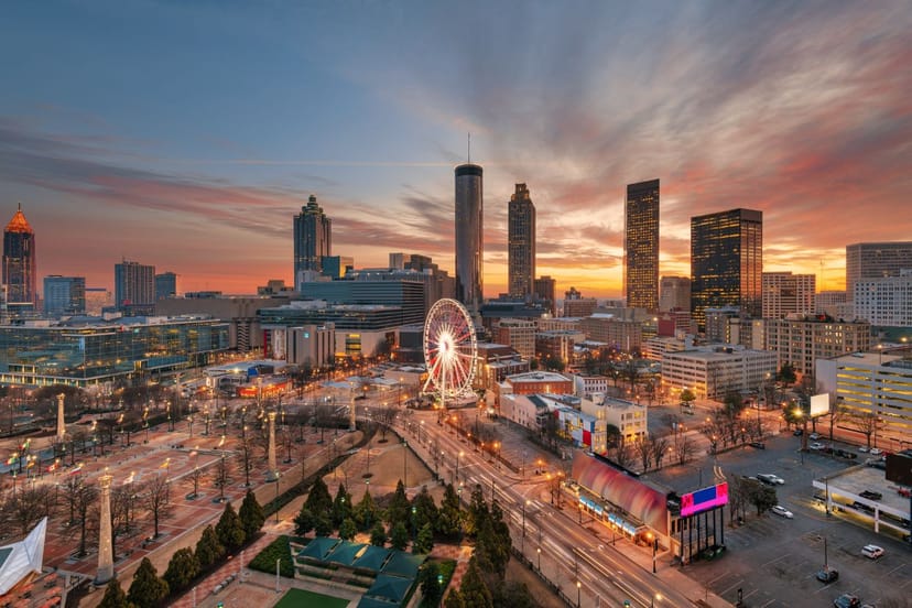 Scenic view of Atlanta, Georgia
