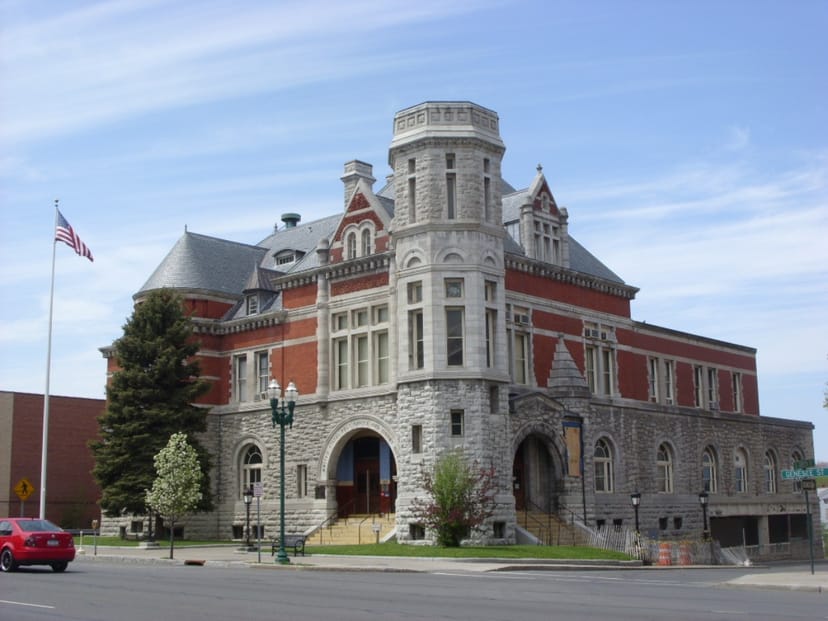 Scenic view of Auburn, New York