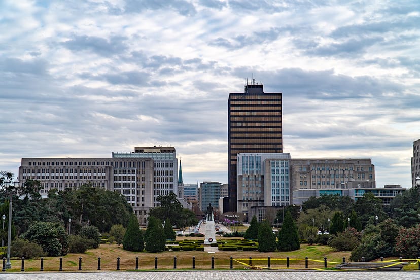 Scenic view of Baton Rouge, Louisiana
