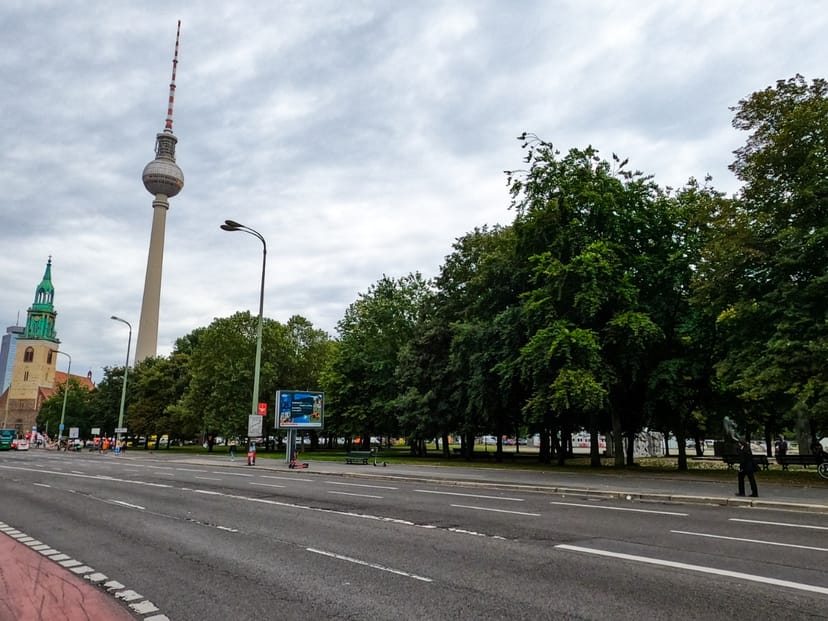 Scenic view of Berlin, Germany