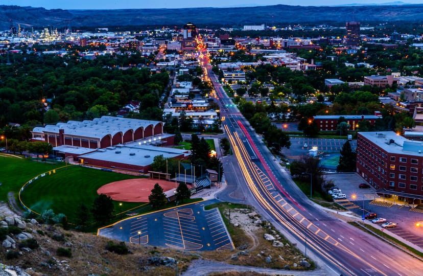 Scenic view of Billings, Montana