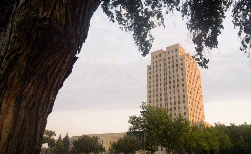 Scenic view of Bismarck, North Dakota