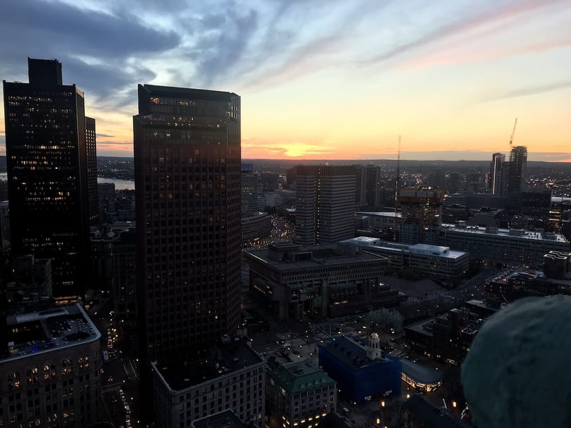 Scenic view of Boston, United States