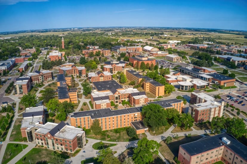 Scenic view of Brookings, South Dakota