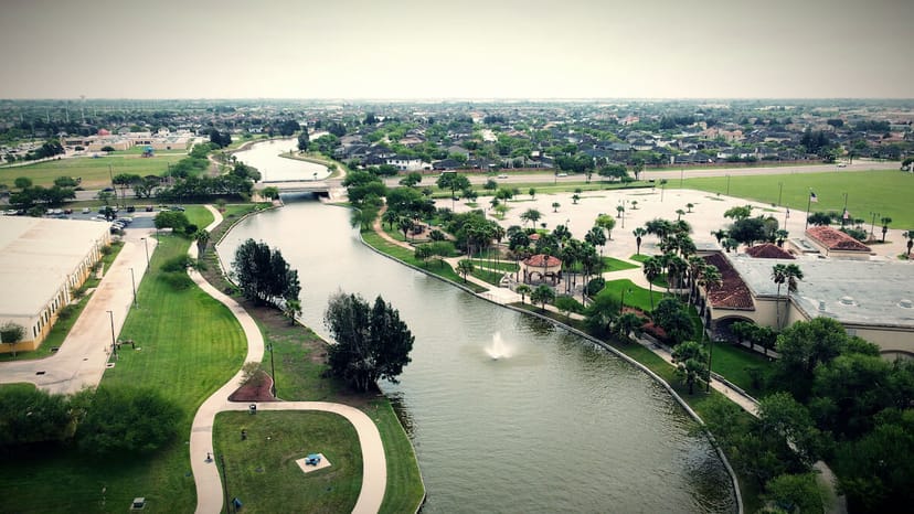 Scenic view of Brownsville, Texas