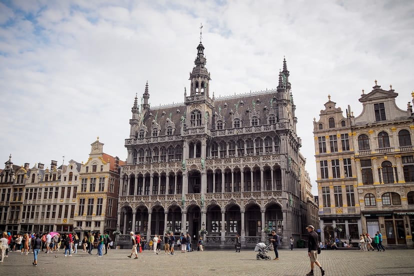 Scenic view of Brussels, Belgium