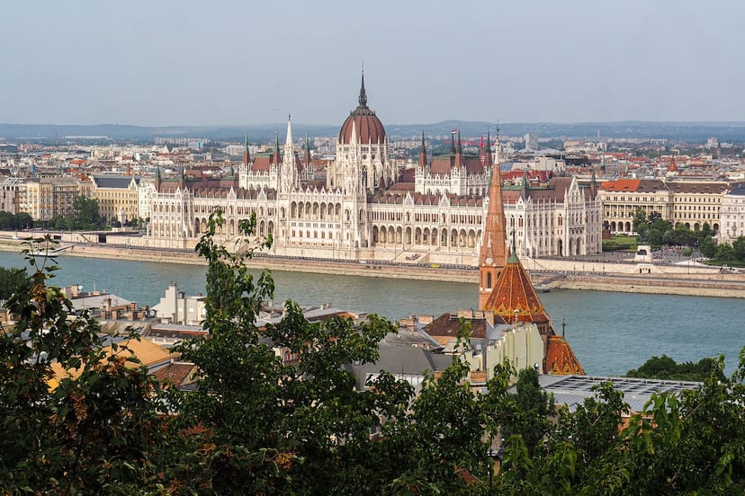 Scenic view of Budapest, Hungary