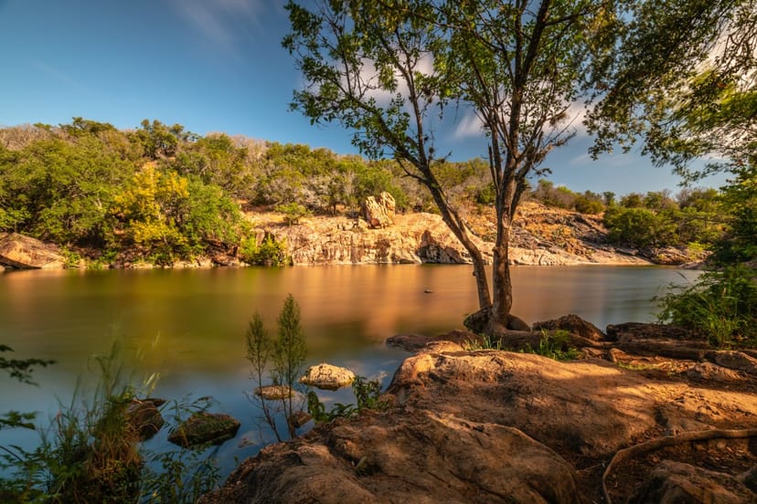 Scenic view of Burnet, Texas