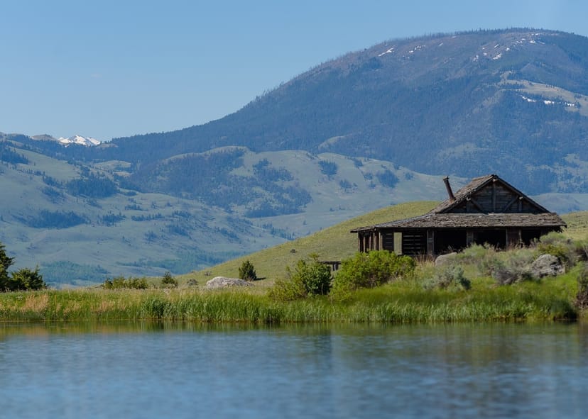 Scenic view of Butte, Montana