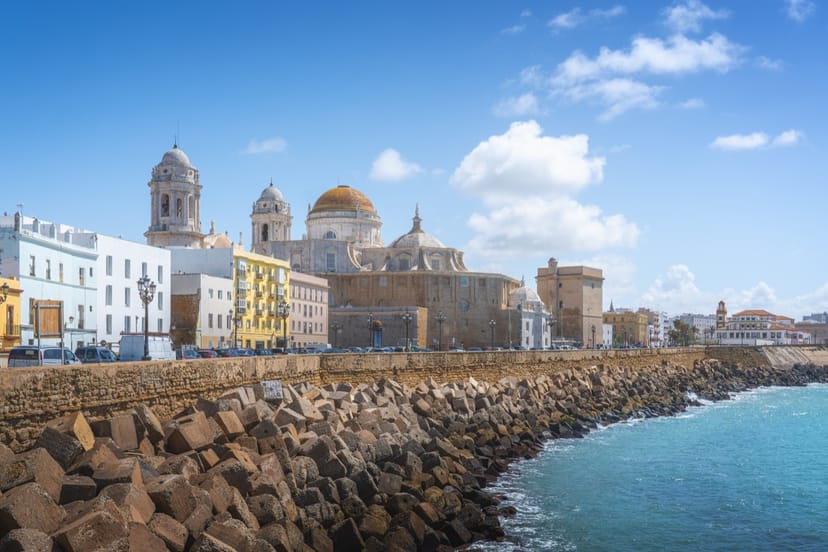 Scenic view of Cadiz, Spain