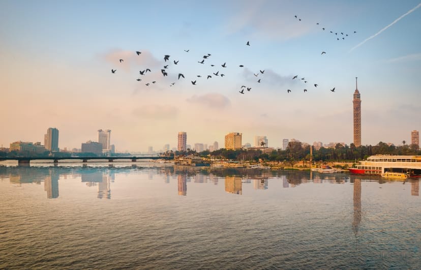 Scenic view of Cairo, Egypt