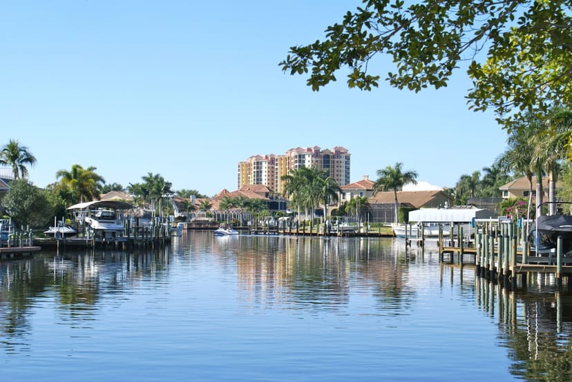 Scenic view of Cape Coral, Florida