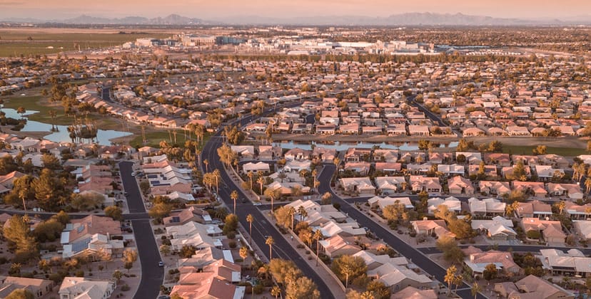 Scenic view of Chandler, Arizona