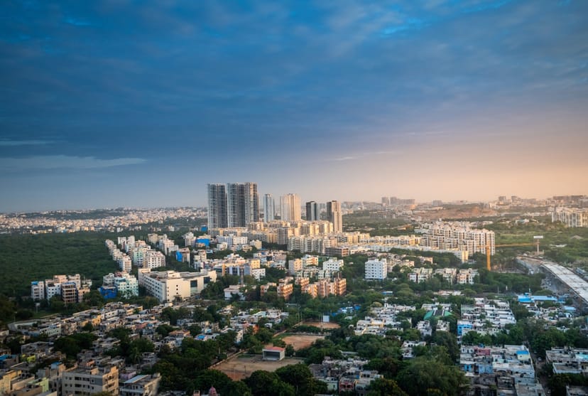 Scenic view of Chennai, India
