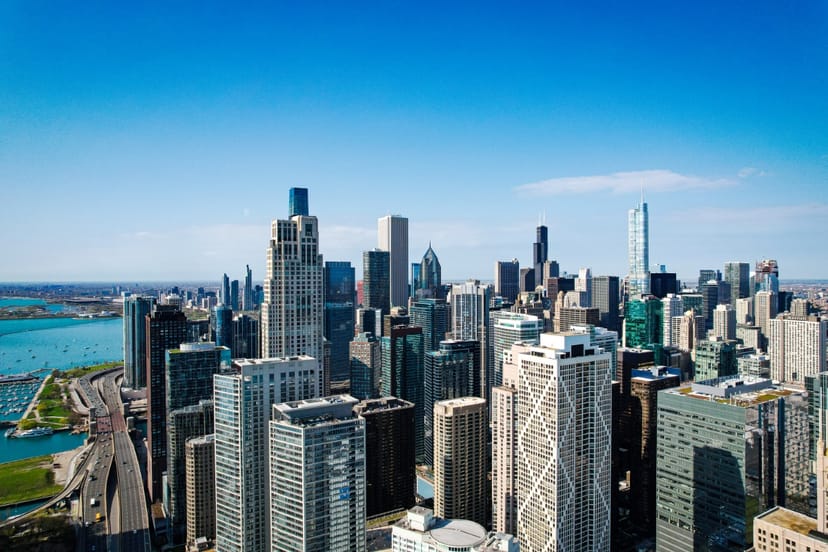 Scenic view of Chicago, United States