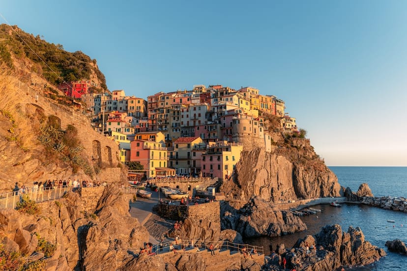 Scenic view of Cinque Terre, Italy