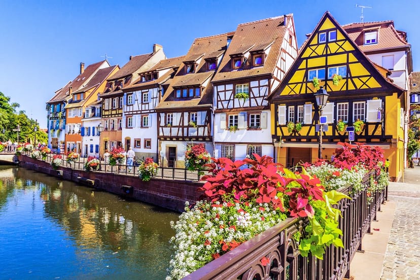 Scenic view of Colmar, France