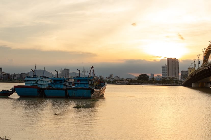 Scenic view of Da Nang, Vietnam