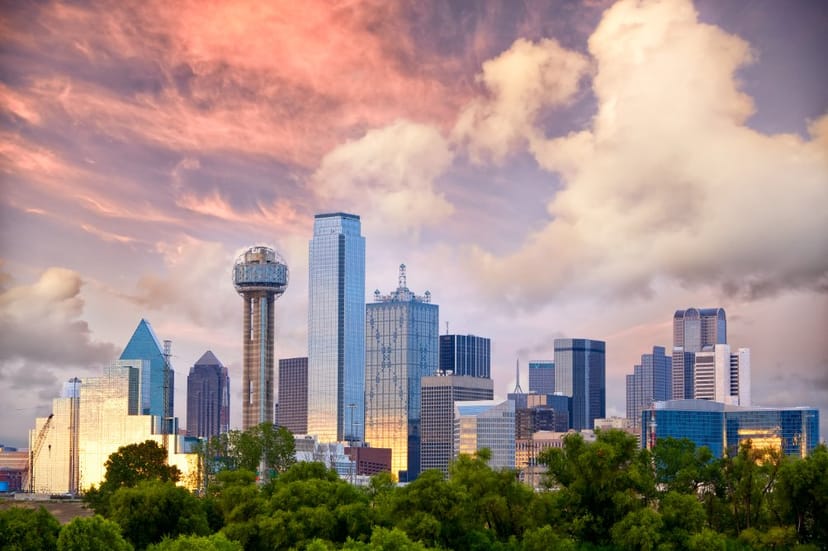 Scenic view of Dallas, Texas