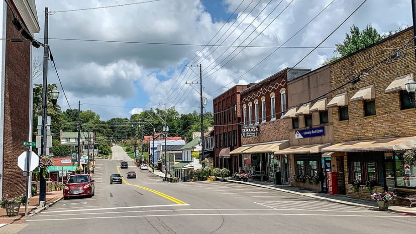 Scenic view of Dandridge, Tennessee