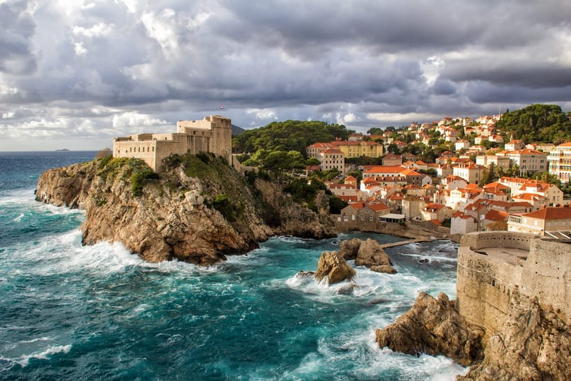 Scenic view of Dubrovnik, Croatia