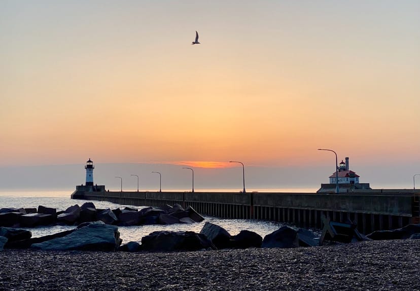 Scenic view of Duluth, Minnesota