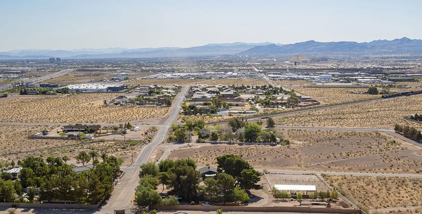Scenic view of Enterprise, Nevada