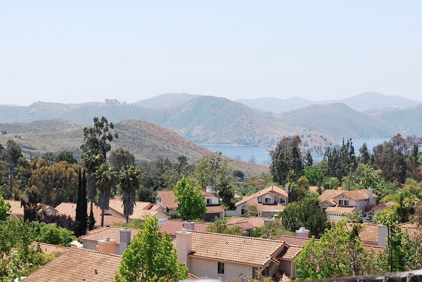 Scenic view of Escondido, California
