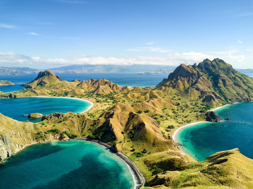 Scenic view of Flores, Indonesia