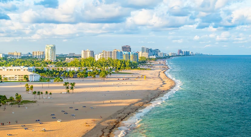 Scenic view of Fort Lauderdale, Florida