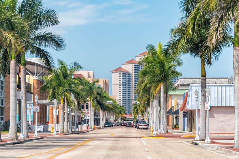 Scenic view of Fort Myers, Florida