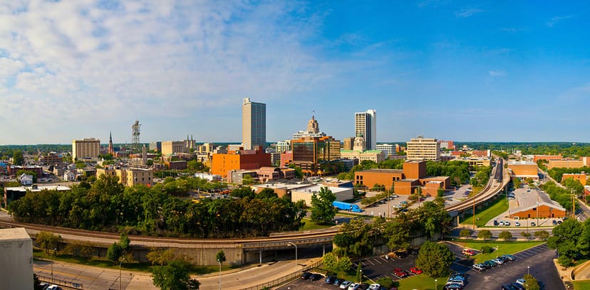 Scenic view of Fort Wayne, Indiana
