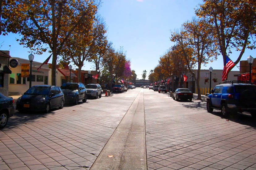 Scenic view of Garden Grove, California