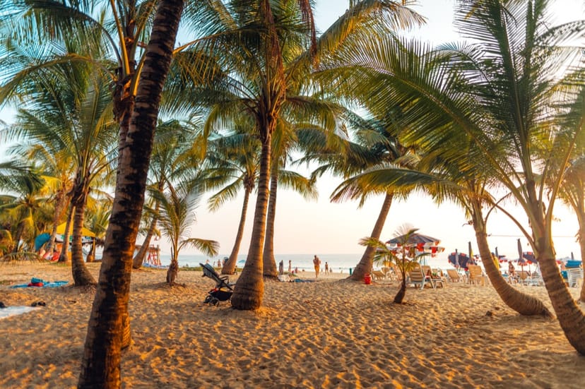 Scenic view of Goa, India