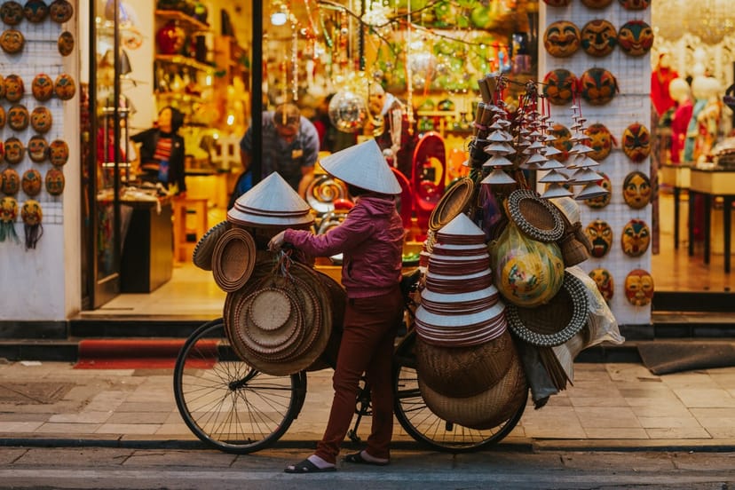 Scenic view of Hanoi, Vietnam