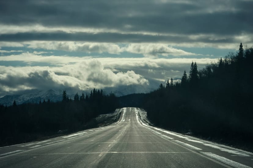 Scenic view of Homer, Alaska