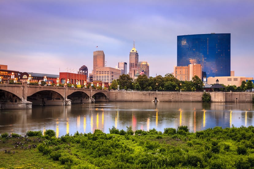 Scenic view of Indianapolis, Indiana