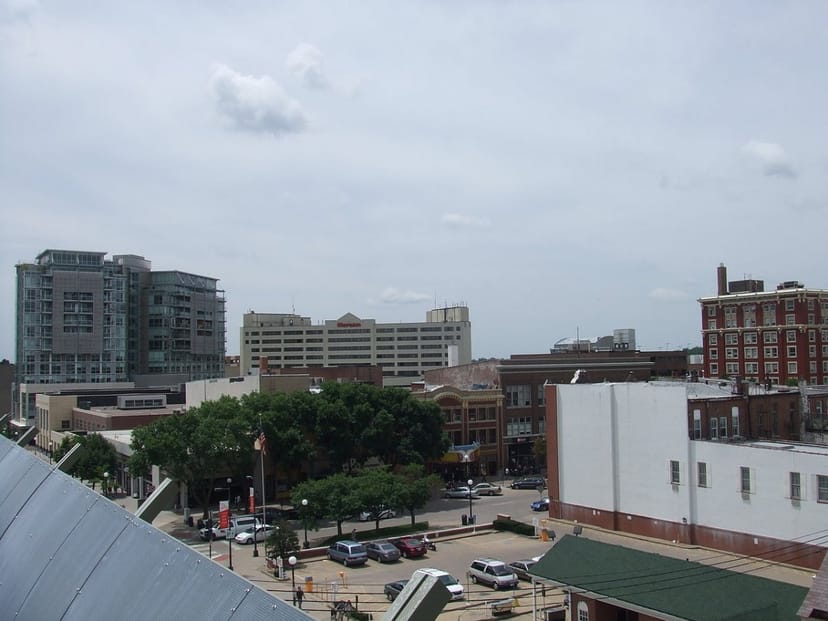 Scenic view of Iowa City, Iowa