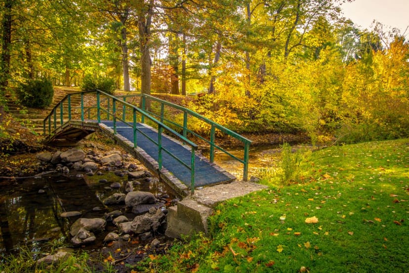 Scenic view of Jackson, Michigan