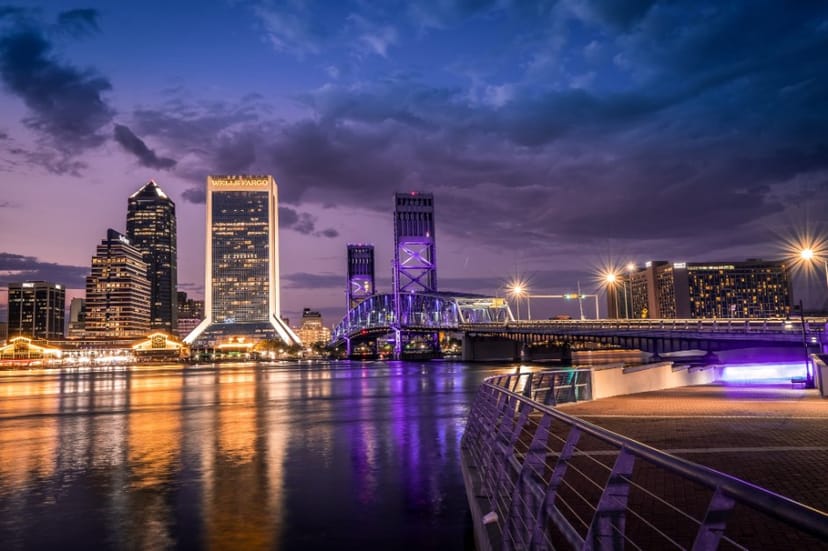 Scenic view of Jacksonville, Florida