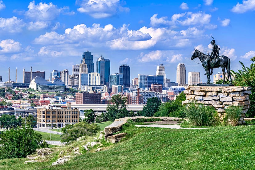Scenic view of Kansas City, Missouri